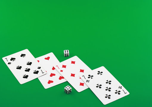 Spider Solitaire Card Game On Green Background With Standard Playing Cards  Stock Illustration - Download Image Now - iStock
