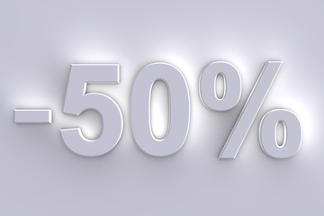 -50 %