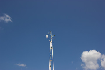 Obraz premium Pointer direction, wind speed