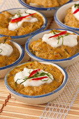 red curry pudding