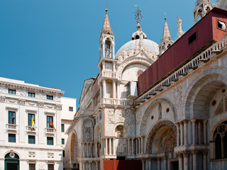 Fototapeta na wymiar Patriarchalnej bazyliki Katedra Świętego Marka, Wenecja