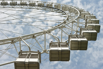 Ferris Wheel in Moscow, Russia, East Europe