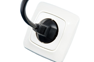 Netzstecker und Steckdose