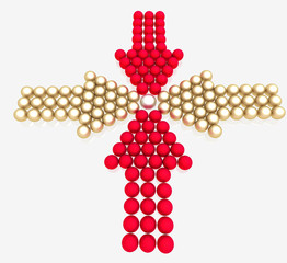 conceptual image of teamwork