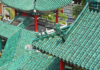 chinese temple roof