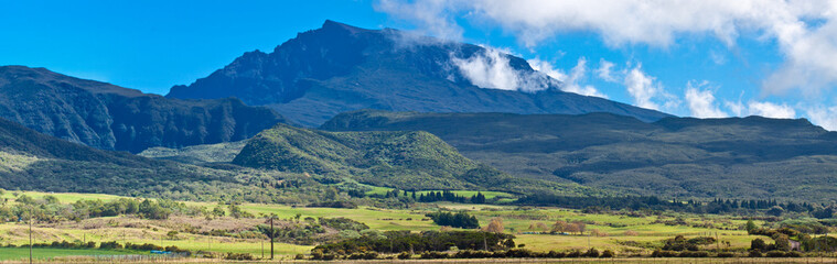 Piton des Neiges, &icirc;le de la R&eacute;union
