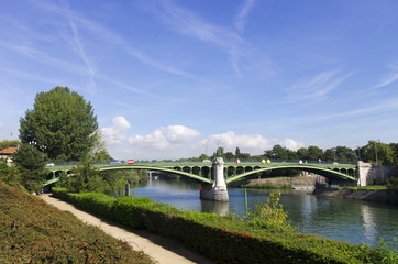 Fototapeta premium pont de Maison-Alfort