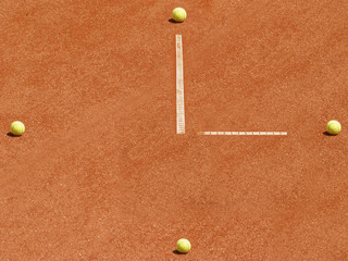 Tennis Uhr 1, time to play