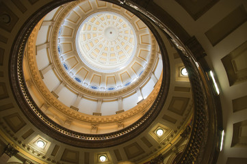Fototapeta na wymiar Dome of Senate House in Downtown Denver, Colorado, USA