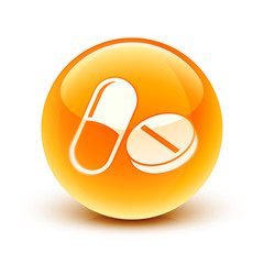 icône médicament / medecine drug icon