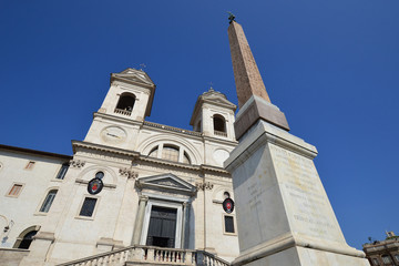 church Trinita del Monti in Rome