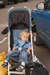 Baby travel by car