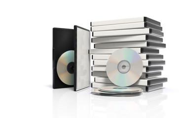 DVD/CDとケース