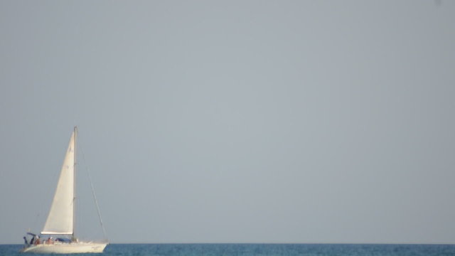 Segelboote auf dem Meer