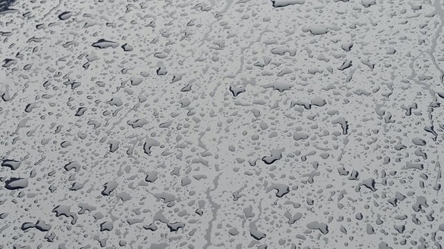 Abperlendes Wasser