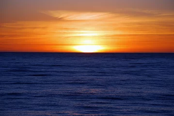 Selbstklebende Fototapete Meer / Sonnenuntergang Sunset