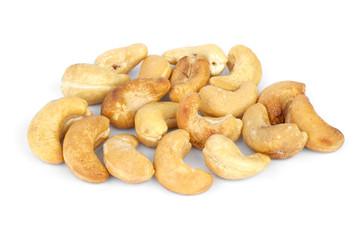 Some roasted cashew nuts