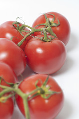 Close-up fresh tomatoes