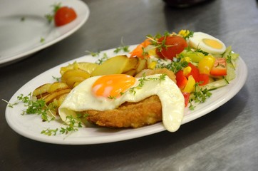 Schnitzel  braten
