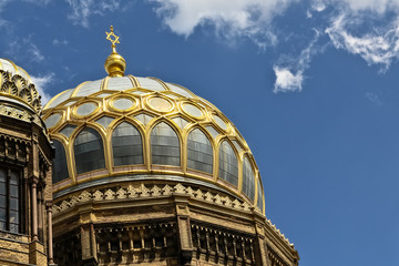 Obraz premium Cupola of Berlin synagogue