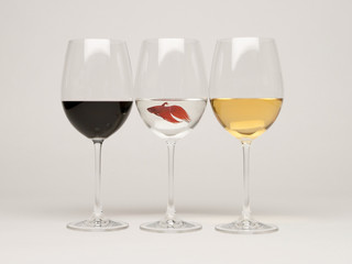 A Betta in a Wine Glass