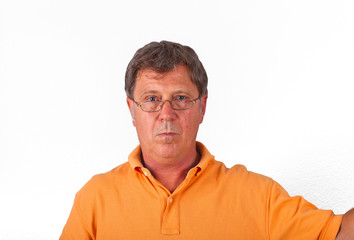 Obraz premium portrait of attractive man in the studio