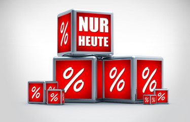 Nur heute Rabatt