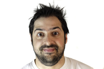 Fototapeta premium Joven desalineado