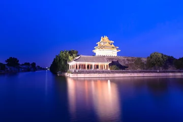 Foto op Canvas the imperial palace at night © chungking