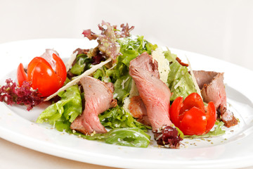 Salad with meat