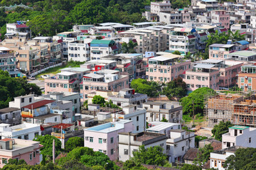 Yuen Long district in Hong Kong