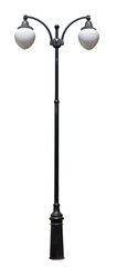 Decorative street lamp-post