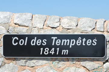Col des Temp&ecirc;tes (Mont Ventoux)