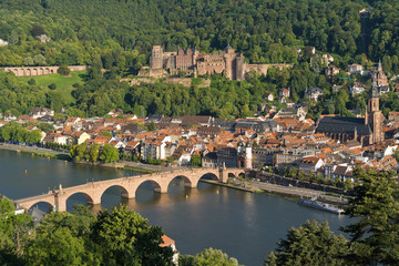 Fototapeta na wymiar Miasto Heidelberg