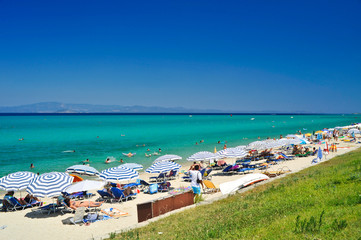 Fototapeta na wymiar beach in Greece
