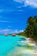 Spa salon on beach