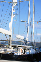 Fototapeta premium Luxury Ship in Marine