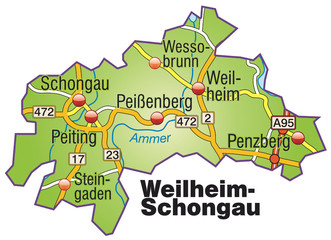 Landkreis Weilheim-Schongau Variante1