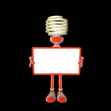 Energie SparMannSchildschwarz