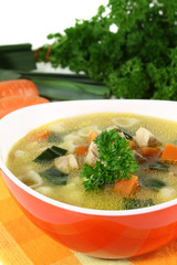 Hühnersuppe