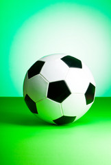 Sporting concept with football