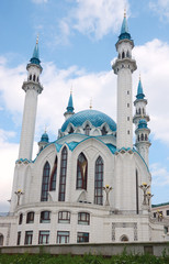 Obraz na płótnie Canvas Mosque Kul Sharif in Kazan, Russian Federation