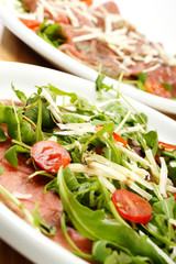 carpaccio mit ruccola #4
