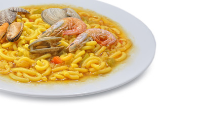 Receta de fideuá.