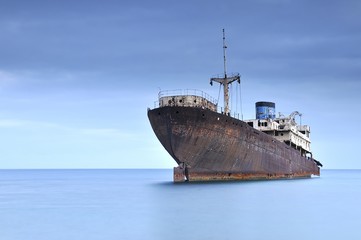 Barco fantasma.