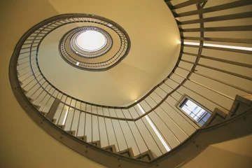 Fototapeten newel staircase © belleepok