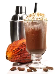 Crédence de cuisine en verre imprimé Buffet, Bar Cocktail mit Kakao