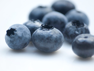 Heidelbeeren Nahaufnahme