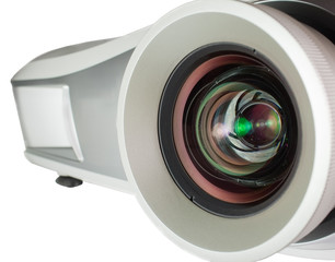projector isolated on white background