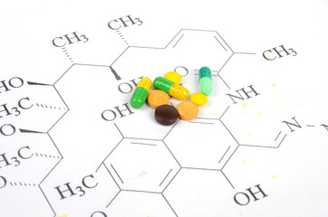 Molecular formula and medicine